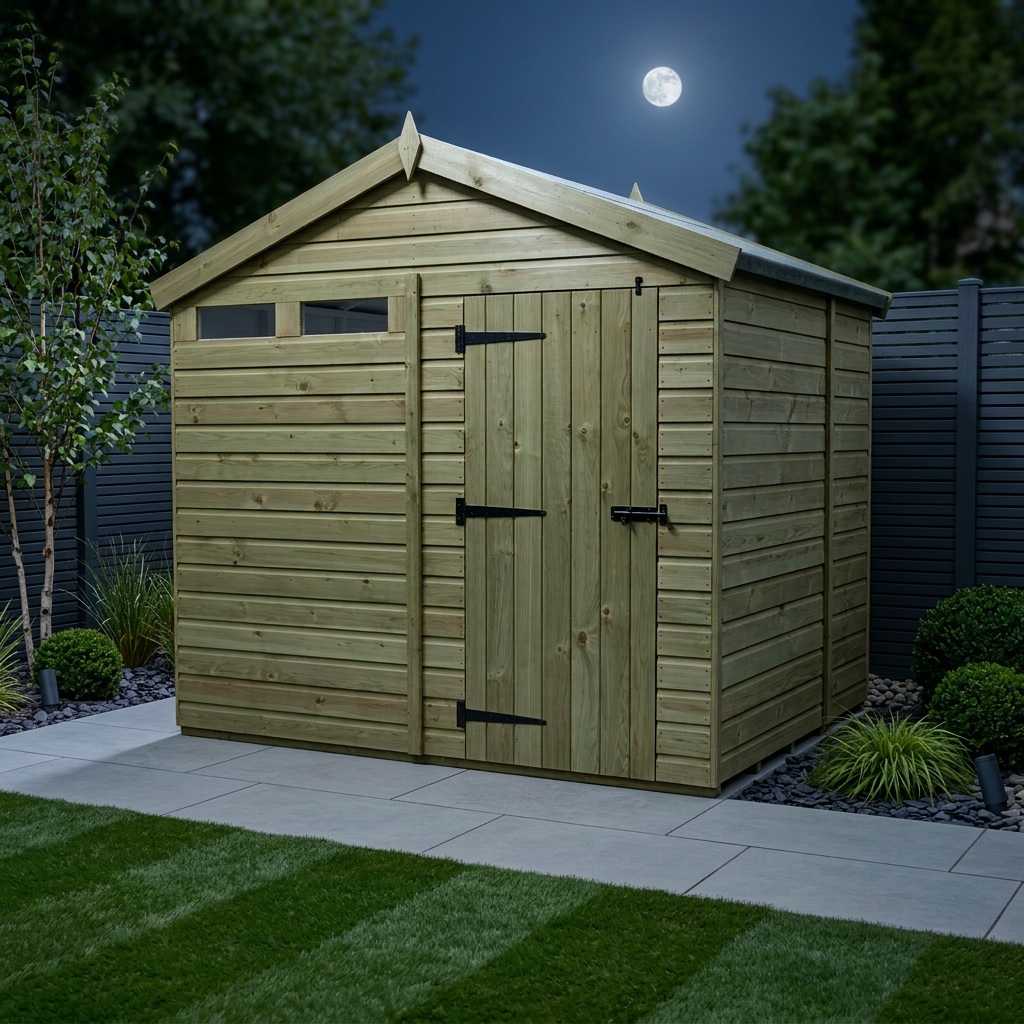 5 x 8 Apex Security Shed - view 2