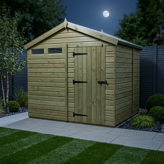 5 x 8 Apex Security Shed - view 2