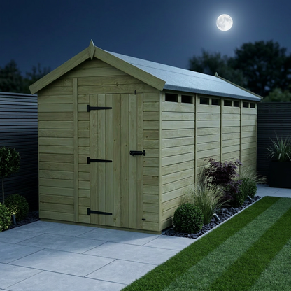 6 x 16 Apex Security Shed - view 2
