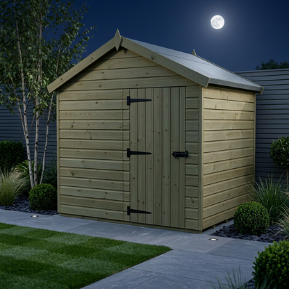 8 x 5 Apex Shed (Single Door, No Windows) - Apex Shed