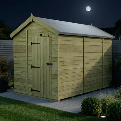 7 x 10 Apex Shed (Single Door, No Windows) - Apex Shed