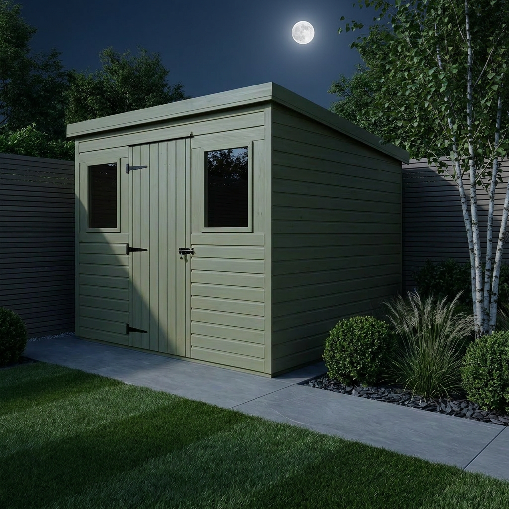 10 x 9 Security Pent Shed - view 2