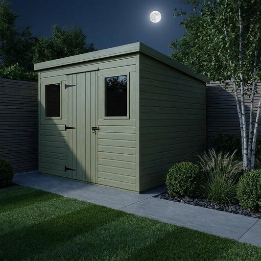 10 x 9 Security Pent Shed - view 2