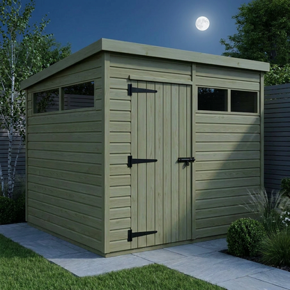 10 x 10 Security Pent Shed - view 4