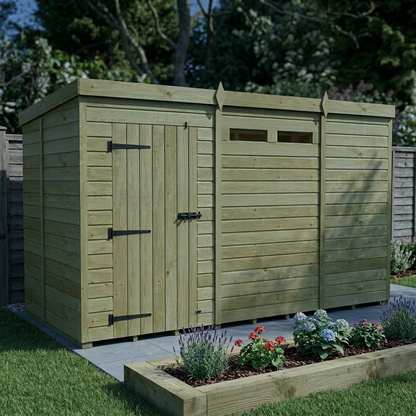 11 x 5 Security Pent Shed - view 6