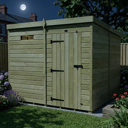 7 x 8 Security Pent Shed - view 4