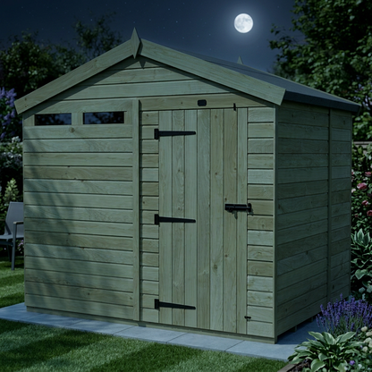 5 x 8 Apex Security Shed - view 6