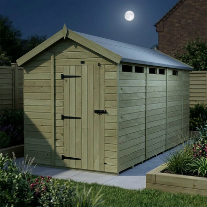 7 x 13 Apex Security Shed - view 3