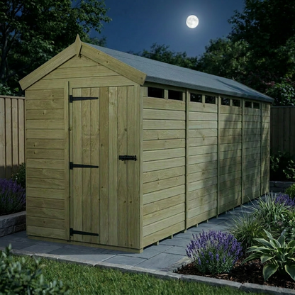 5 x 18 Apex Security Shed - view 4