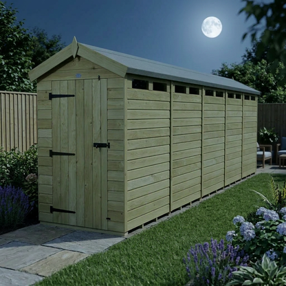 4 x 20 Apex Security Shed - view 5