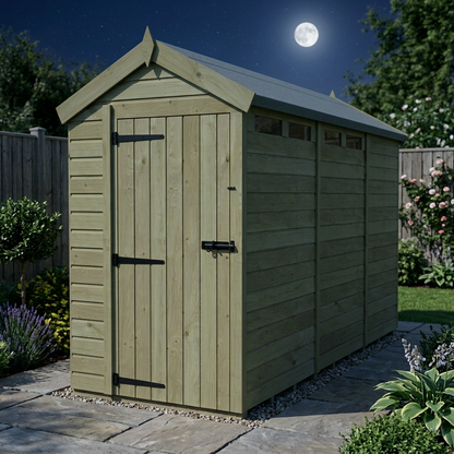 5 x 13 Apex Security Shed - view 5