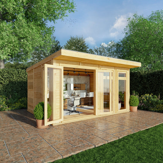 The Edwinstowe Contemporary All-Season Insulated Garden Room