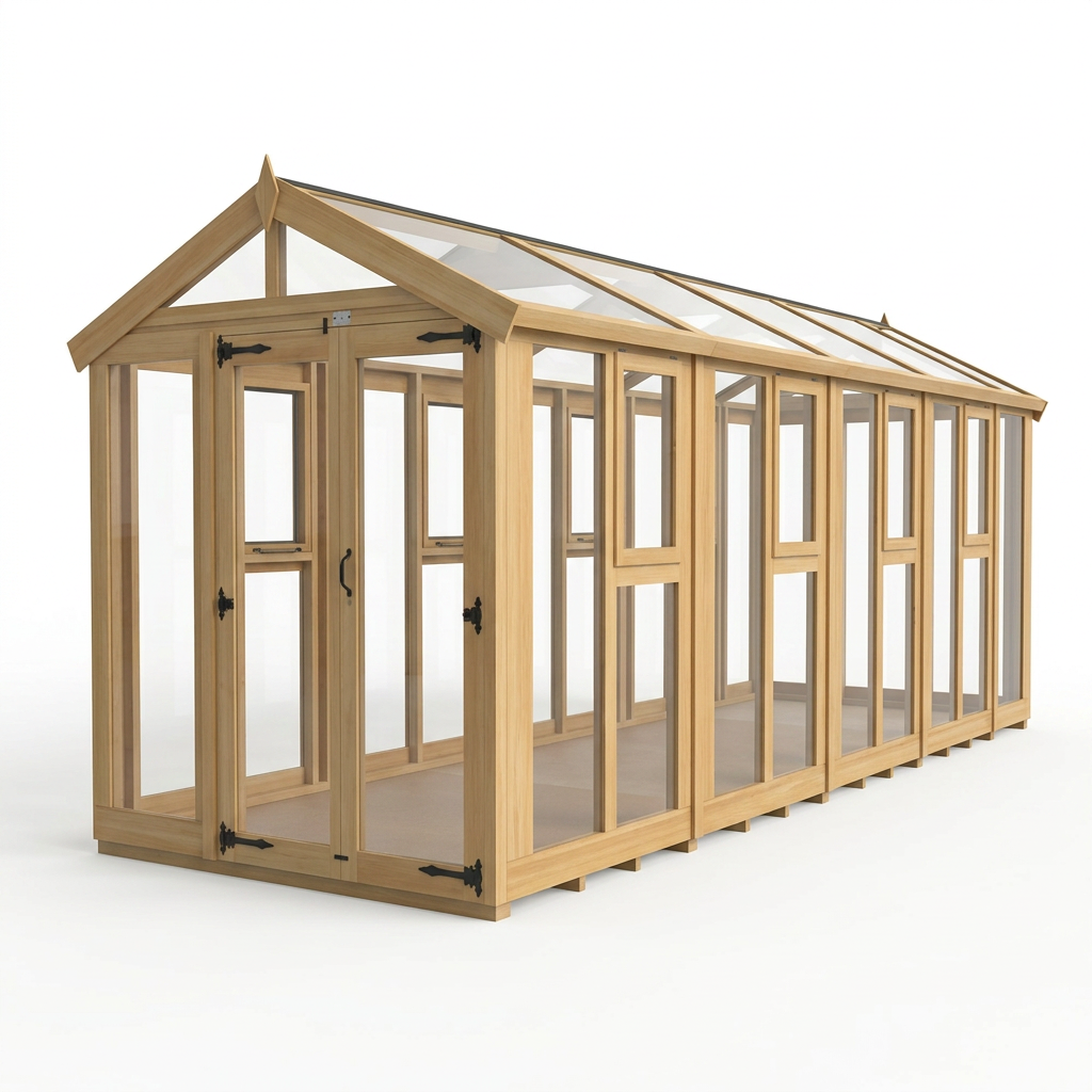 6x18 Glass Greenhouse - view 5