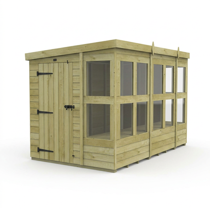 6 x 10 Pent Potting Shed - view 5