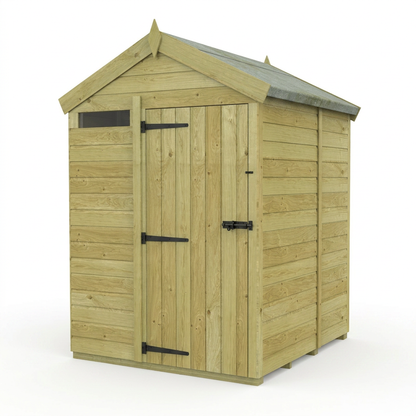 5 x 5 Apex Security Shed - view 3