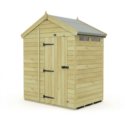 4 x 6  Apex Security Shed - view 3