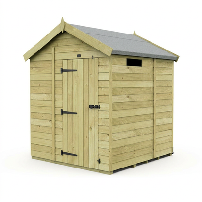 5 x 6 Apex Security Shed - view 3