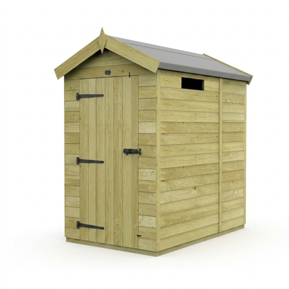 5 x 4 Apex Security Shed - view 5