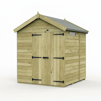 5 x 7 Apex Security Shed - view 3