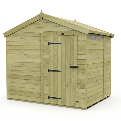 6 x 8 Apex Security Shed - view 3