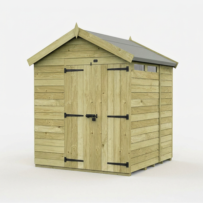 7 x 7 Apex Security Shed - view 3
