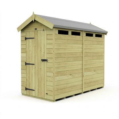 8 x 4 Apex Security Shed - view 3