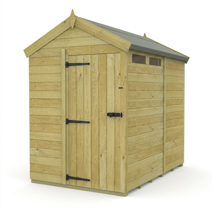7 x 5 Apex Security Shed - view 3