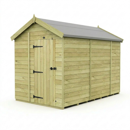7 x 10 Apex Shed (Single Door, No Windows) - view 4