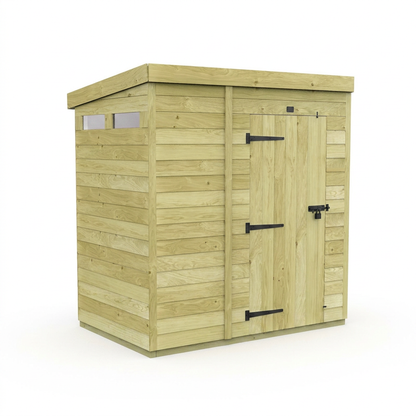 7 x 4 Security Pent Shed - view 4