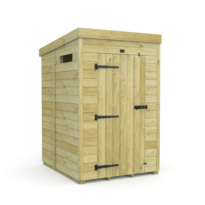 4 x 5 Security Pent Shed - view 4
