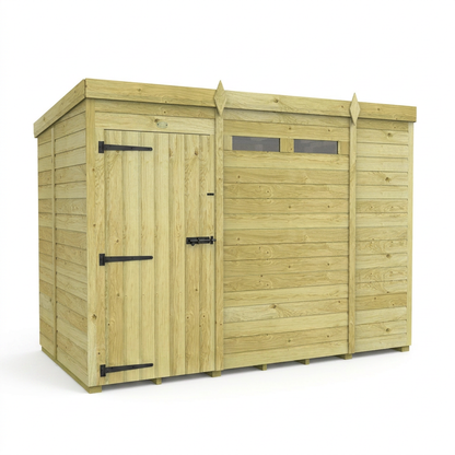 9 x 5 Security Pent Shed - view 2