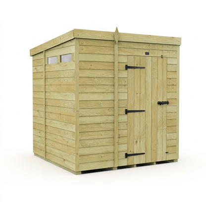 5 x 6  Security Pent Shed - view 5