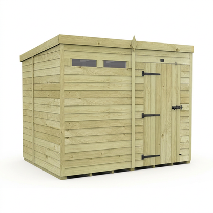 8 x 6  Security Pent Shed - view 5