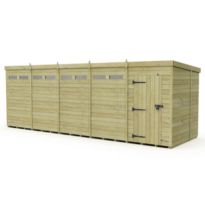 20 x 6  Security Pent Shed - view 6