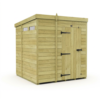 5 x 7 Security Pent Shed - view 6