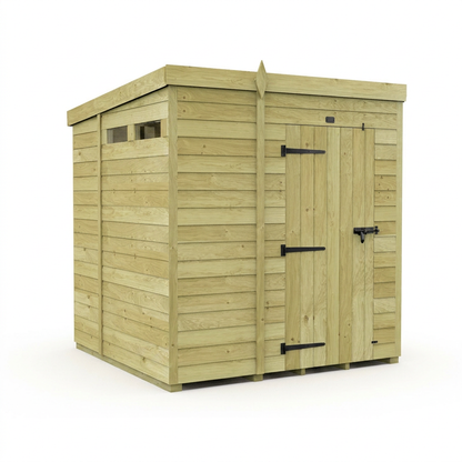 7 x 7 Security Pent Shed - view 6