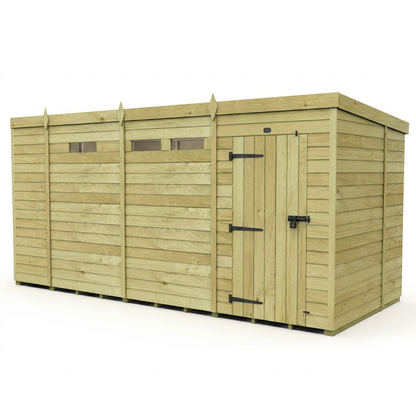 13 x 7 Security Pent Shed - view 5