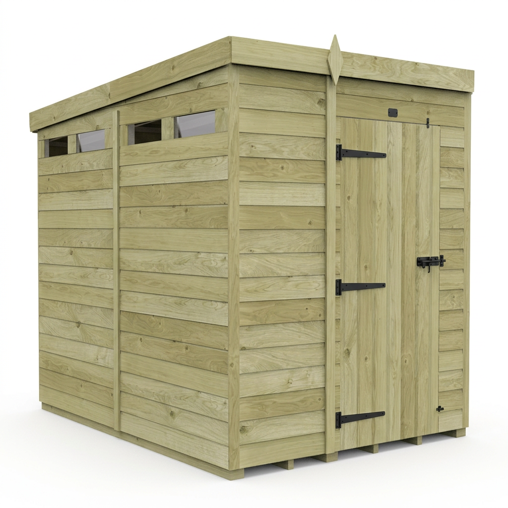 5 x 8 Security Pent Shed - view 6