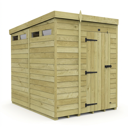 6 x 8 Security Pent Shed - view 6