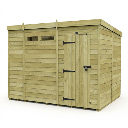 10 x 8 Security Pent Shed - view 3