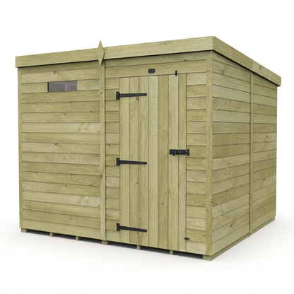7 x 8 Security Pent Shed - view 6