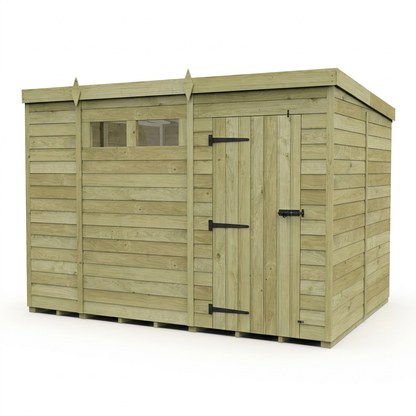 11 x 8 Security Pent Shed - view 6