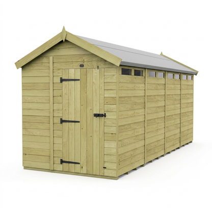 6 x 16 Apex Security Shed - view 6