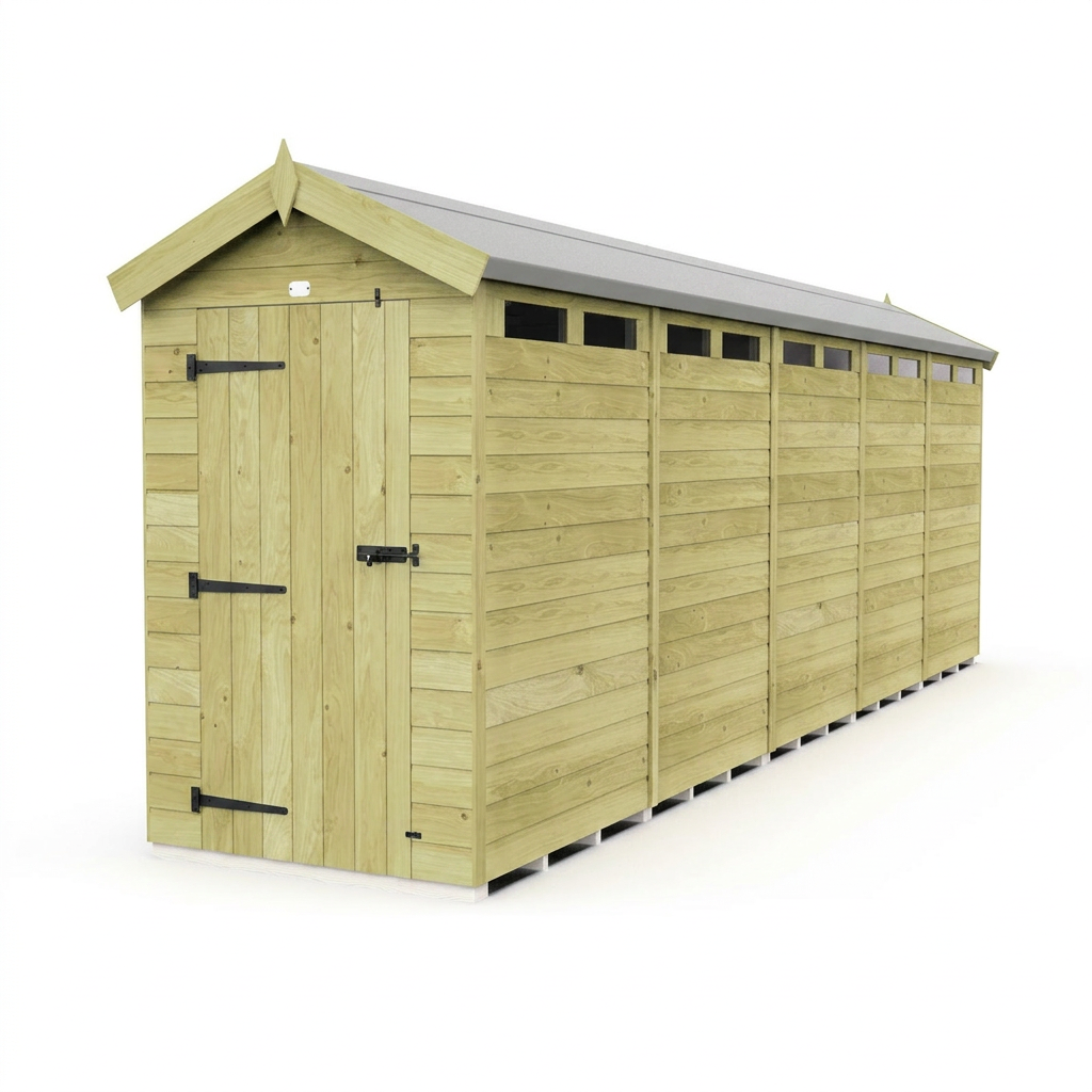 4 x 20 Apex Security Shed - view 6