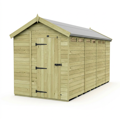 6 x 15 Apex Security Shed - view 6