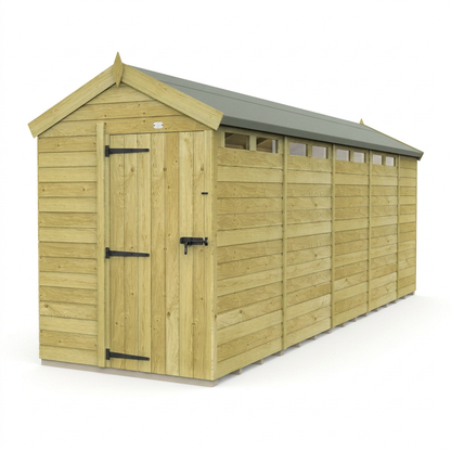 5 x 19 Apex Security Shed - view 3