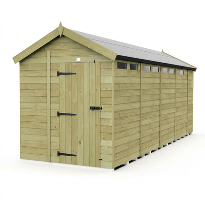 7 x 17 Apex Security Shed - view 6