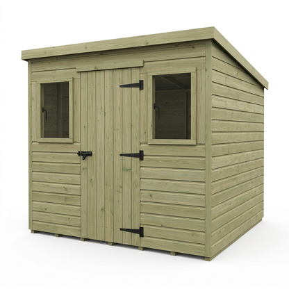 9 x 10 Security Pent Shed - Security Pent Shed