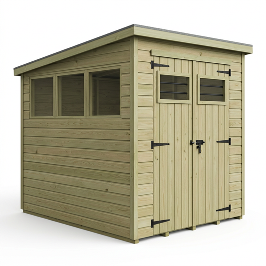 11 x 10 Security Pent Shed - Security Pent Shed