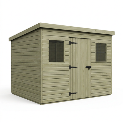 14 x 10 Security Pent Shed - Security Pent Shed